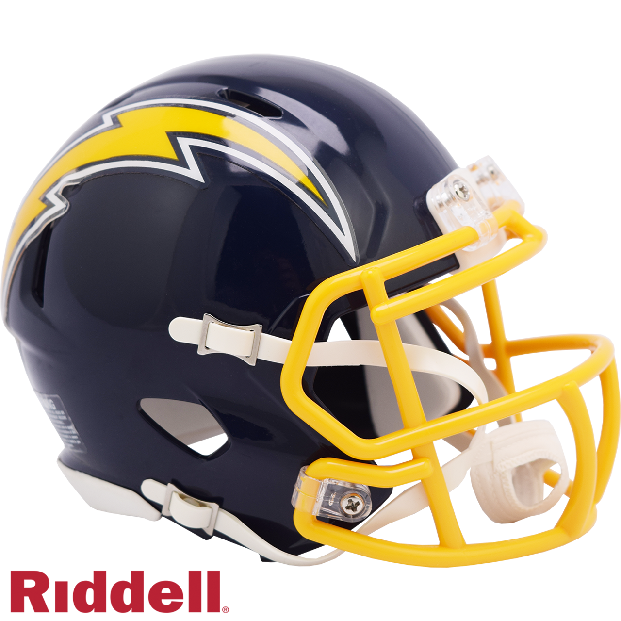 Los Angeles Chargers Helmet Riddell Replica Mini Speed Style 1974-1987 T/B