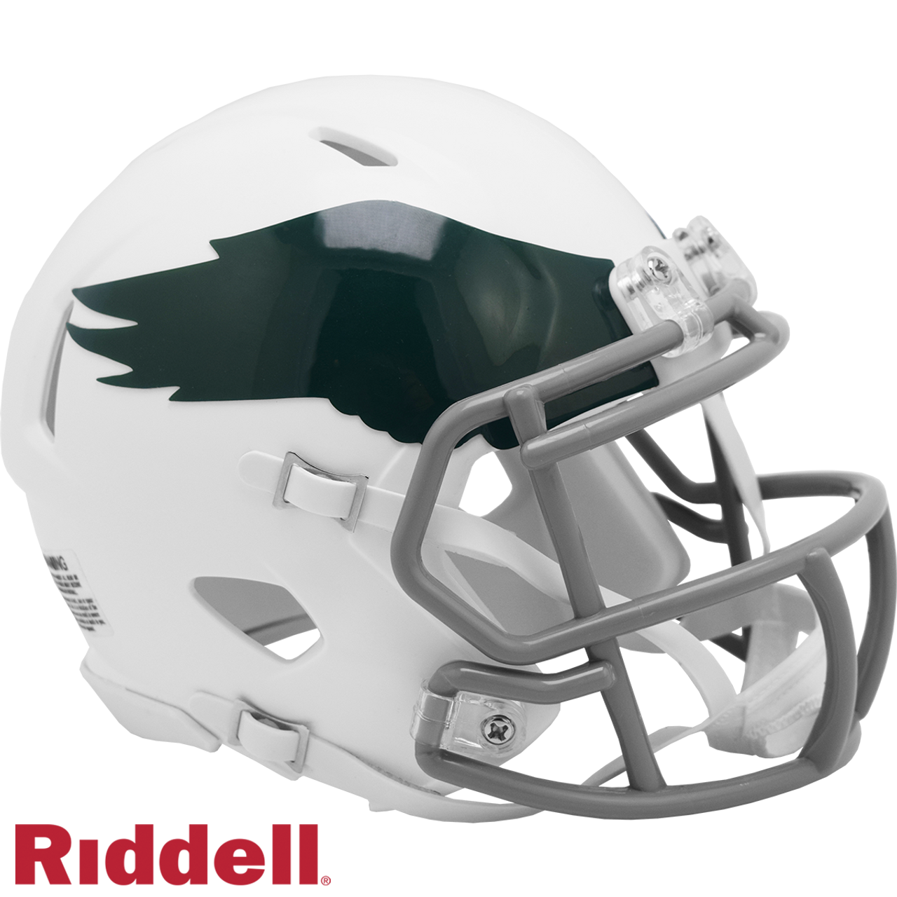 Philadelphia Eagles Helmet Riddell Replica Mini Speed Style 1969-1973 T/B