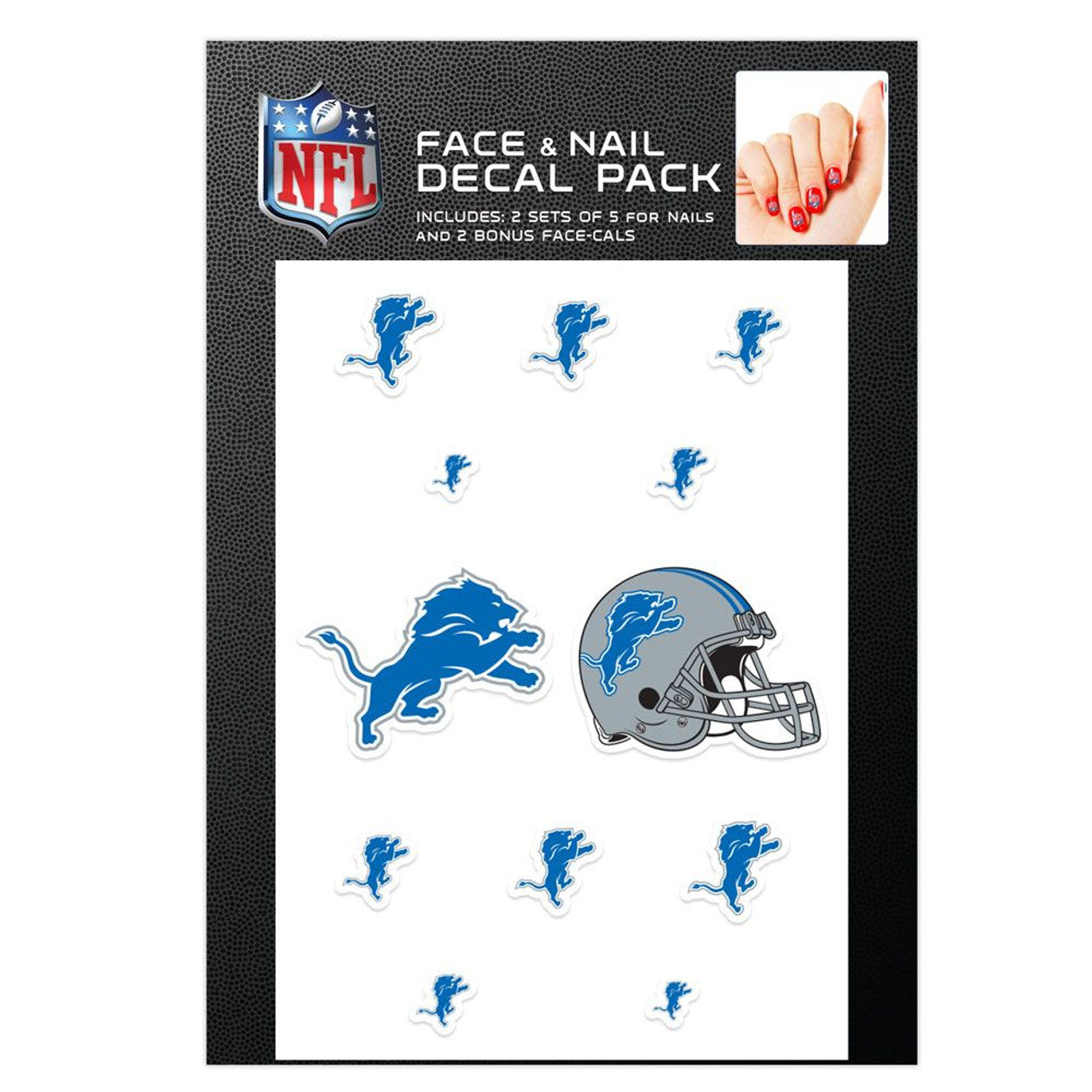 Detroit Lions Nail Cals