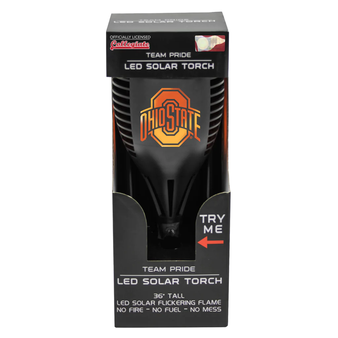 Ohio State Buckeyes Solar Torch LED