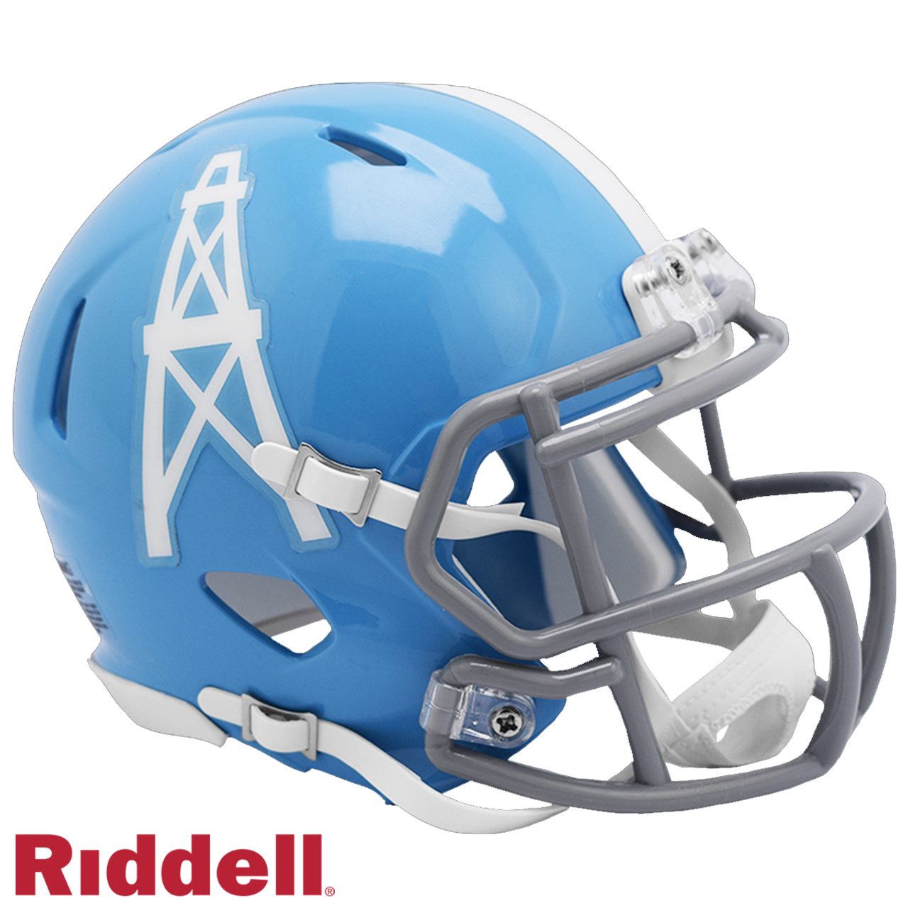 Houston Oilers Helmet Riddell Replica Mini Speed Style 1960-1962 T/B