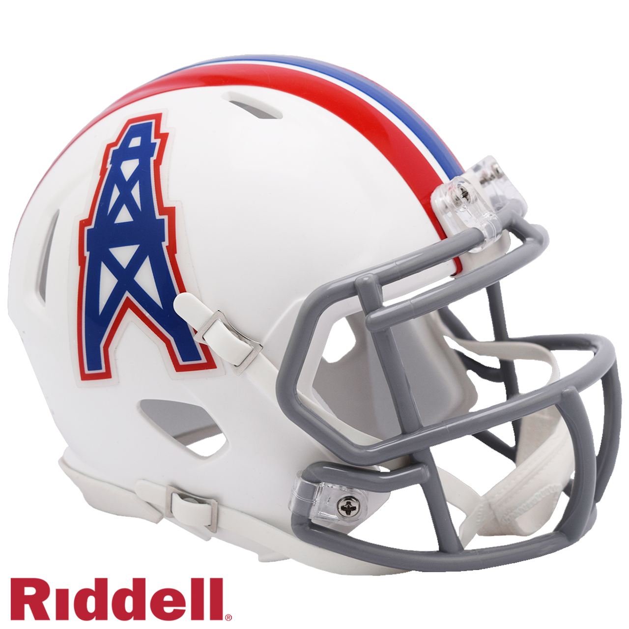 Houston Oilers Helmet Riddell Replica Mini Speed Style 1975-1980 T/B