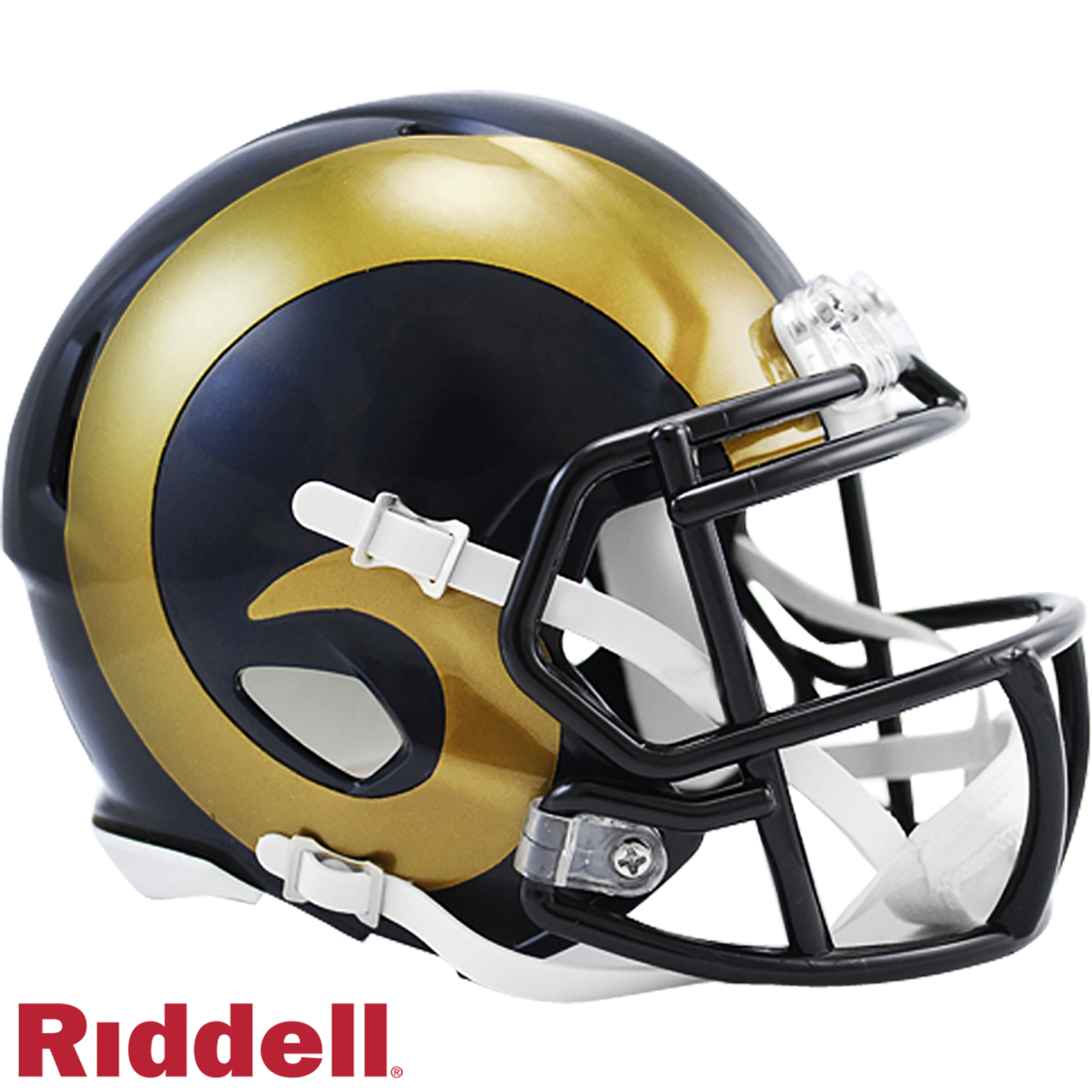 Los Angeles Rams Helmet Riddell Replica Mini Speed Style 2000-2016 T/B