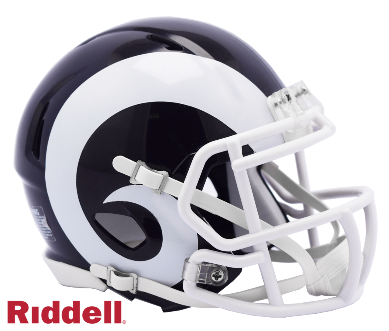 Los Angeles Rams Helmet Riddell Replica Mini Speed Style 2017-2019 T/B